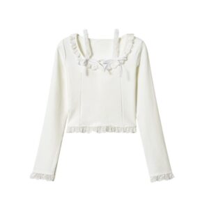 Lace Halterneck Long Sleeves